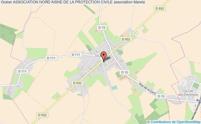 plan association Association Nord Aisne De La Protection Civile Maretz