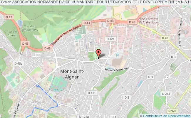 plan association Association Normande D'aide Humanitaire Pour L'Éducation Et Le DÉveloppement ( A.n.a.h.e.d.) Mont-Saint-Aignan