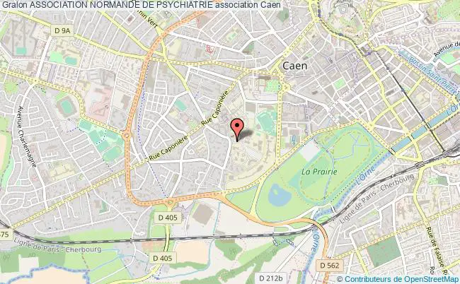 plan association Association Normande De Psychiatrie Caen
