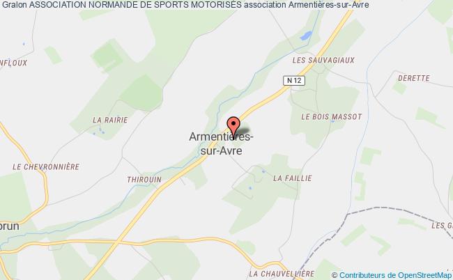 plan association Association Normande De Sports MotorisÉs Armentières-sur-Avre