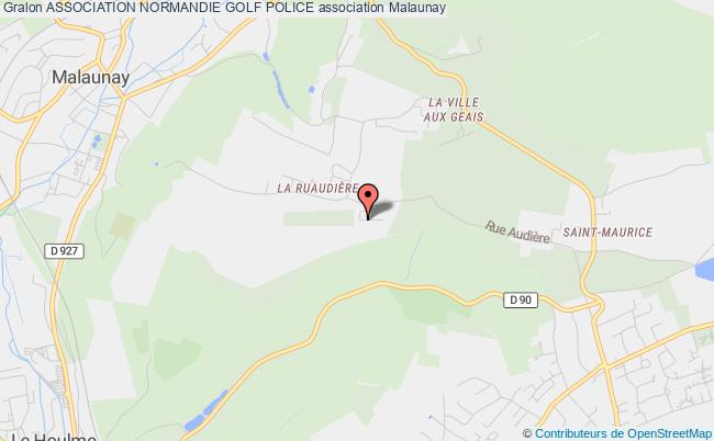 plan association Association Normandie Golf Police Malaunay