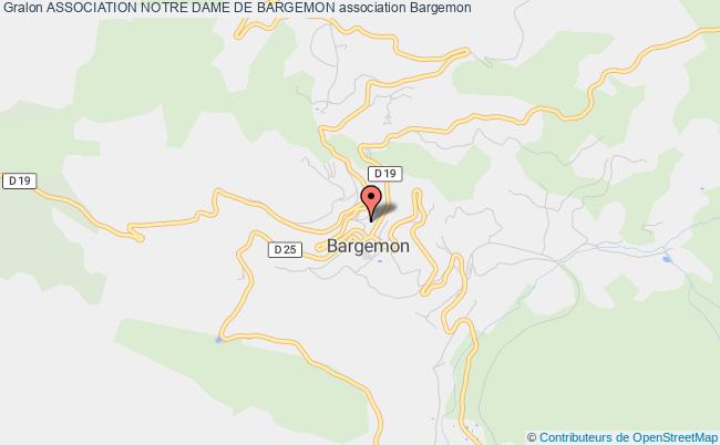 ASSOCIATION NOTRE DAME DE BARGEMON