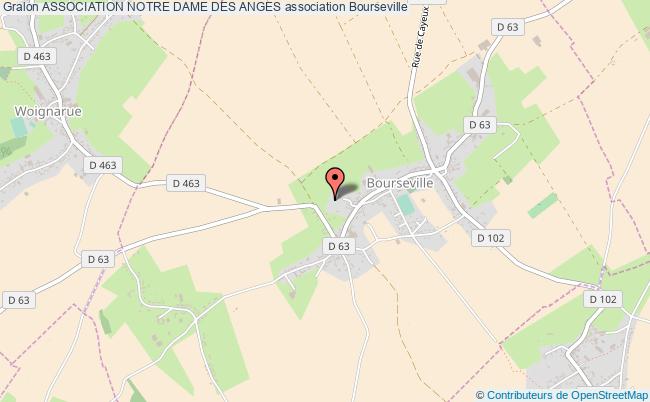 plan association Association Notre Dame Des Anges Bourseville
