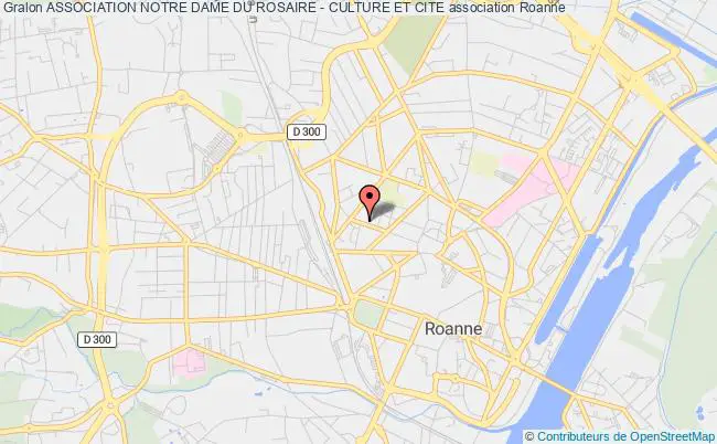 plan association Association Notre Dame Du Rosaire - Culture Et Cite Roanne
