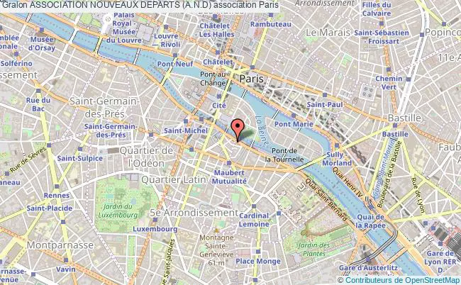 plan association Association Nouveaux Departs (a.n.d) Paris