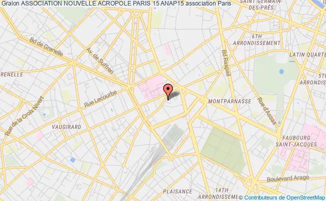 ASSOCIATION NOUVELLE ACROPOLE PARIS 15 ANAP15