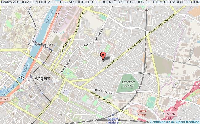 plan association Association Nouvelle Des Architectes Et Scenographes Pour Le  Theatre,l'architecture,les Spectacles Et Les Evenements Sceniques Angers