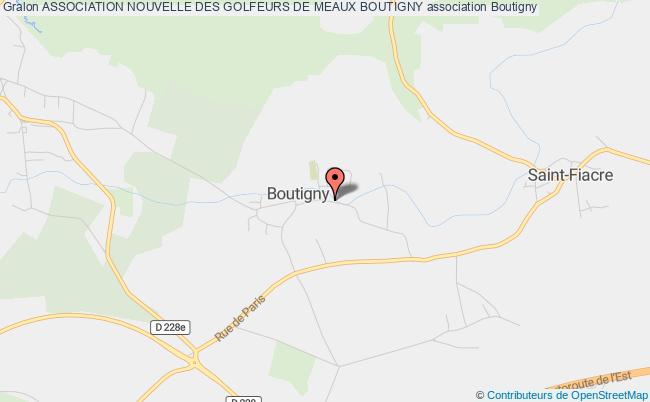 plan association Association Nouvelle Des Golfeurs De Meaux Boutigny Boutigny