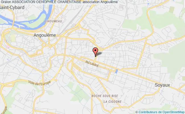 plan association Association Oenophile Charentaise Angoulême