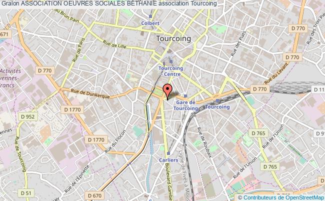 plan association Association Oeuvres Sociales Bethanie 