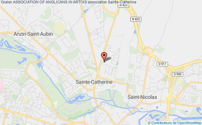 plan association Association Of Anglicans In Artois Sainte-Catherine