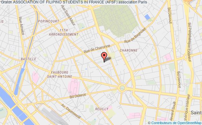 plan association Association Of Filipino Students In France (afsf) Paris