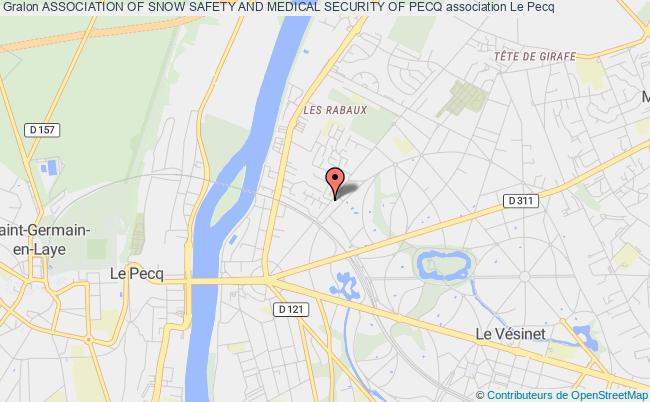 plan association Association Of Snow Safety And Medical Security Of Pecq Pecq