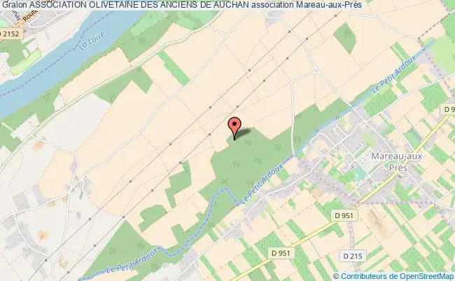 plan association Association Olivetaine Des Anciens De Auchan Mareau-aux-Prés