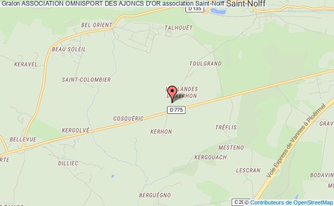 plan association Association Omnisport Des Ajoncs D'or Saint-Nolff