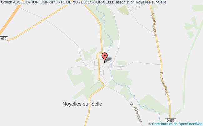plan association Association Omnisports De Noyelles-sur-selle Noyelles-sur-Selle