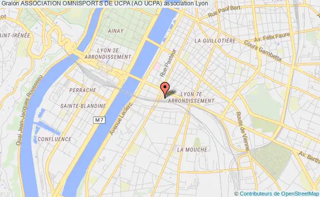 plan association Association Omnisports De Ucpa (ao Ucpa) Lyon
