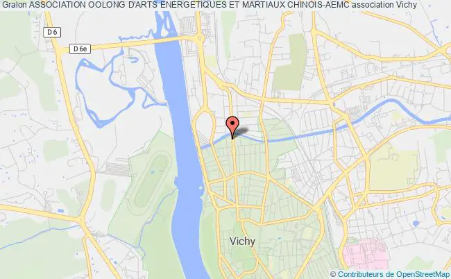 plan association Association Oolong D'arts Energetiques Et Martiaux Chinois-aemc Vichy