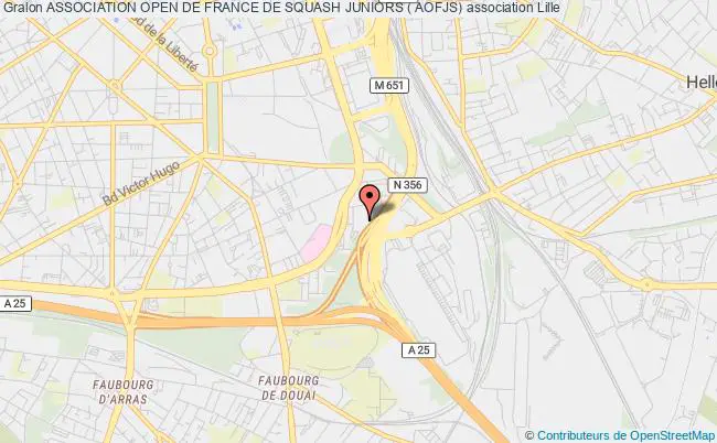 plan association Association Open De France De Squash Juniors ( Aofjs) Aix-en-Provence