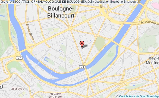 plan association Association Ophtalmologique De Boulogne(a.o.b) Boulogne-Billancourt