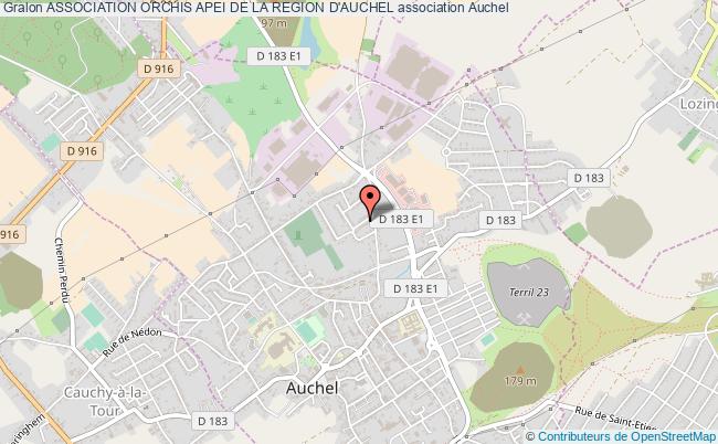 plan association Association Orchis Apei De La Region D'auchel Auchel