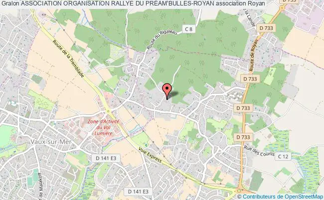 plan association Association Organisation Rallye Du PrÉam'bulles-royan Royan