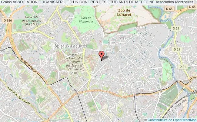 plan association Association Organisatrice D'un CongrÉs Des Étudiants De MÉdecine Montpellier