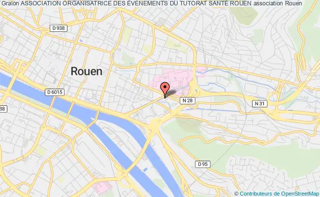 plan association Association Organisatrice Des ÉvÉnements Du Tutorat SantÉ Rouen Rouen