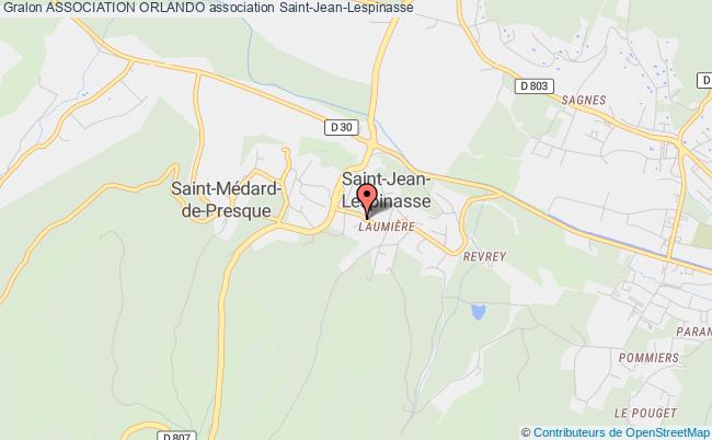 plan association Association Orlando Saint-Jean-Lespinasse