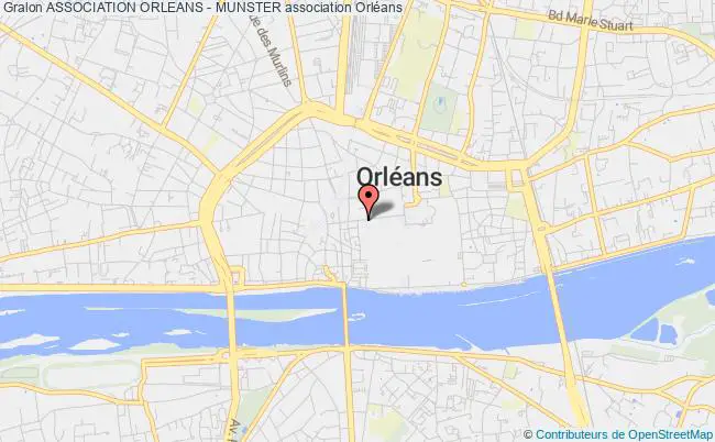 plan association Association Orleans - Munster Orléans