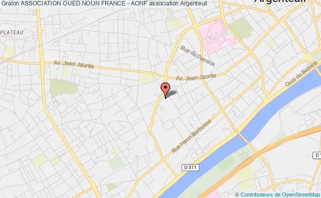 plan association Association Oued Noun France - Aonf Argenteuil