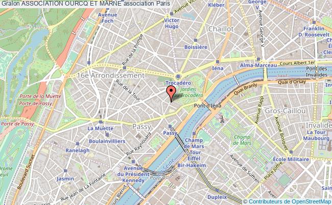 plan association Association Ourcq Et Marne Paris 16e