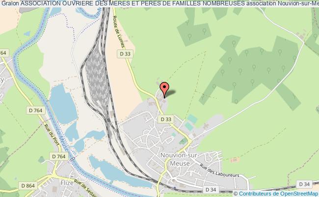 plan association Association Ouvriere Des Meres Et Peres De Familles Nombreuses Nouvion-sur-Meuse