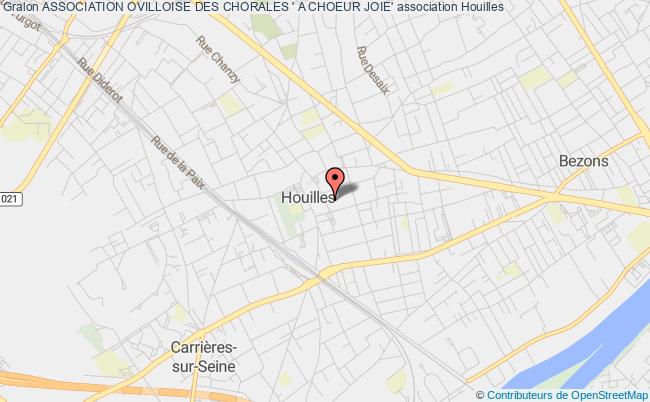 plan association Association Ovilloise Des Chorales ' A Choeur Joie' Houilles