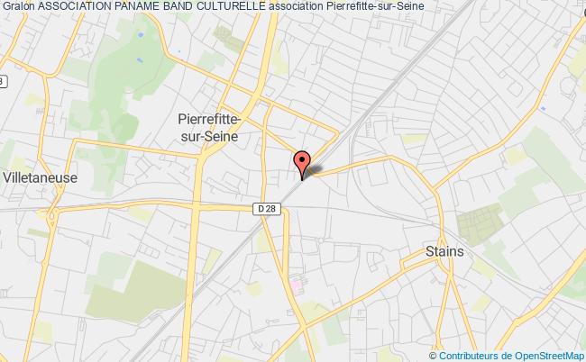 plan association Association Paname Band Culturelle Pierrefitte-sur-Seine