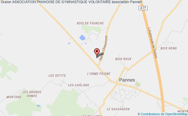 plan association Association Pannoise De Gymnastique Volontaire Pannes