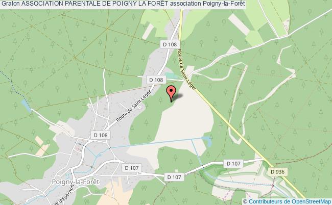 plan association Association Parentale De Poigny La ForÊt Poigny-la-Forêt