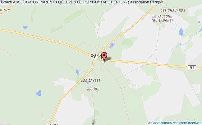 plan association Association Parents D'eleves De Perigny (ape Perigny) Périgny