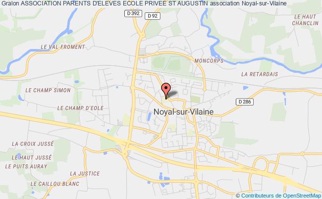 plan association Association Parents D'eleves Ecole Privee St Augustin Noyal-sur-Vilaine