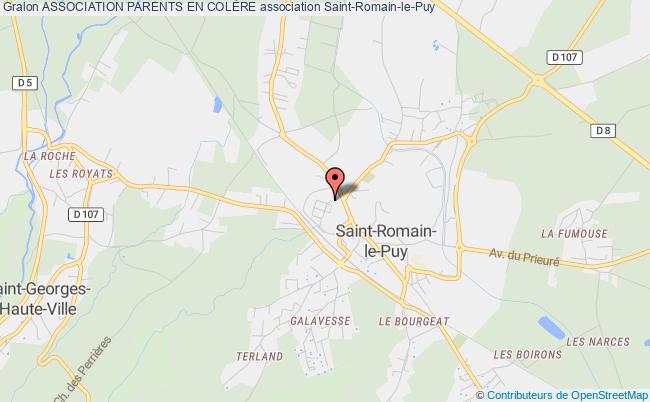 plan association Association Parents En ColÈre Saint-Romain-le-Puy