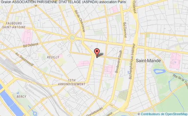 plan association Association Parisienne D?attelage (aspada) Paris