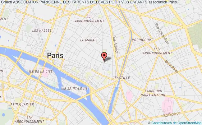 plan association Association Parisienne Des Parents D'eleves Pour Vos Enfants Paris