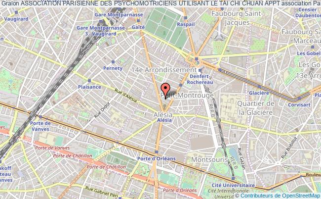 plan association Association Parisienne Des Psychomotriciens Utilisant Le Tai Chi Chuan Appt Paris