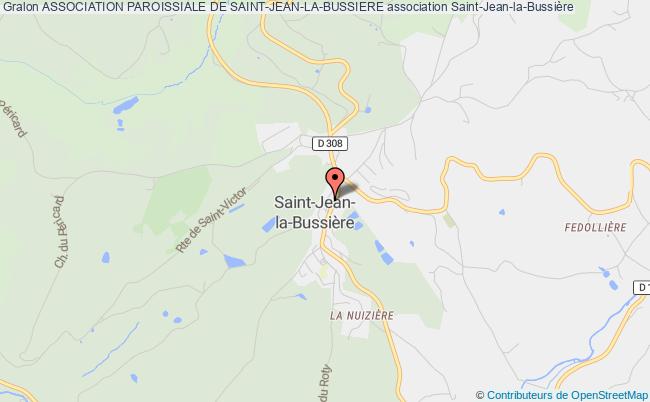 plan association Association Paroissiale De Saint-jean-la-bussiere Saint-Jean-la-Bussière