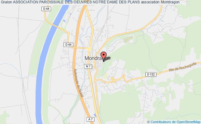 plan association Association Paroissiale Des Oeuvres Notre Dame Des Plans Mondragon