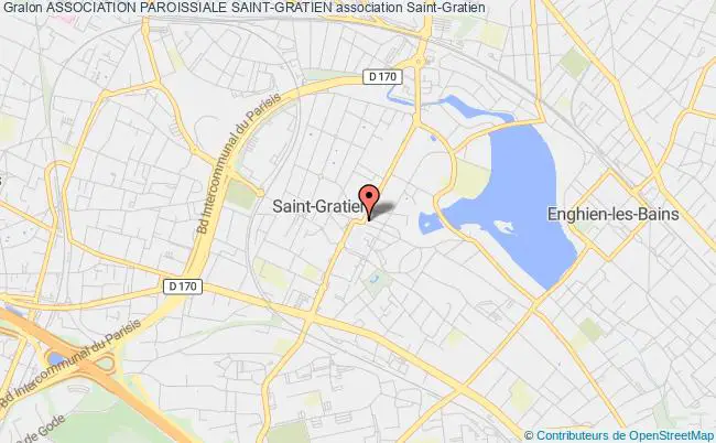 plan association Association Paroissiale Saint-gratien Saint-Gratien