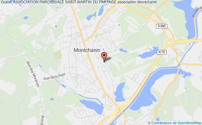plan association Association Paroissiale Saint-martin Du Partage Montchanin