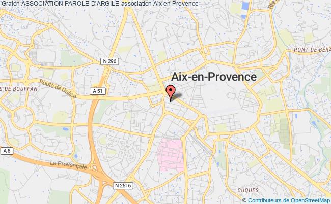 plan association Association Parole D'argile Aix-en-Provence
