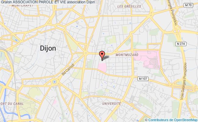 plan association Association Parole Et Vie Dijon