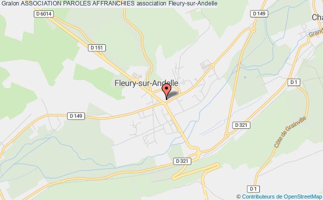 plan association Association Paroles Affranchies Fleury-sur-Andelle